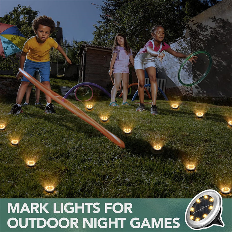 Limited Deal: 20% OFF Solar Ground Lights (2 Pack) | Waterproof & Outdoor Ready