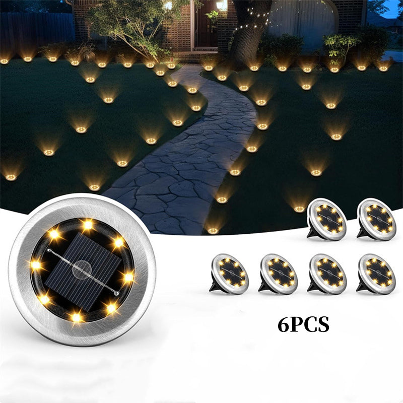 Limited Deal: 20% OFF Solar Ground Lights (2 Pack) | Waterproof & Outdoor Ready