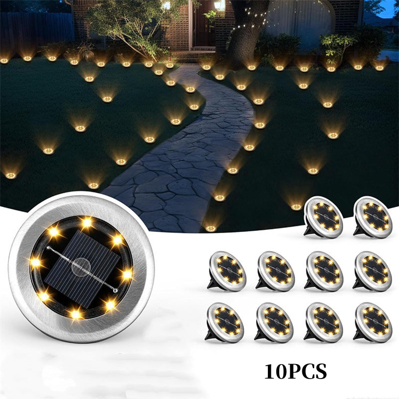 Limited Deal: 20% OFF Solar Ground Lights (2 Pack) | Waterproof & Outdoor Ready