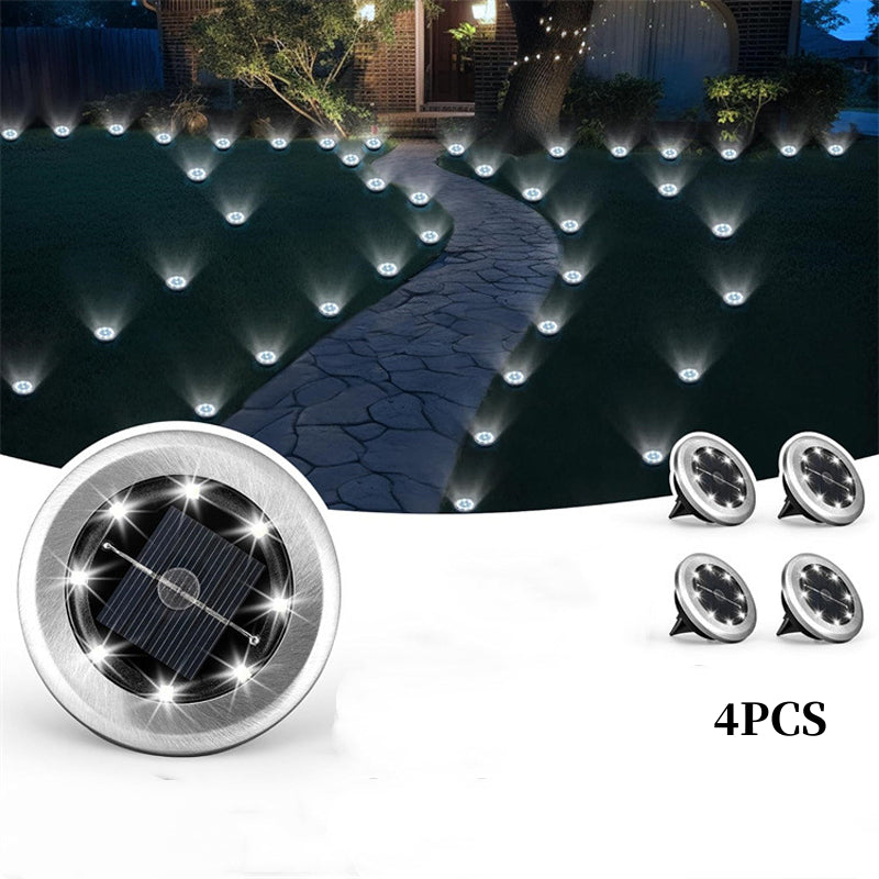 Limited Deal: 20% OFF Solar Ground Lights (2 Pack) | Waterproof & Outdoor Ready