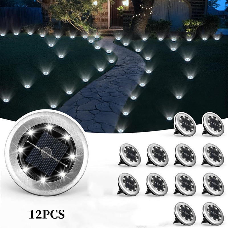 Limited Deal: 20% OFF Solar Ground Lights (2 Pack) | Waterproof & Outdoor Ready