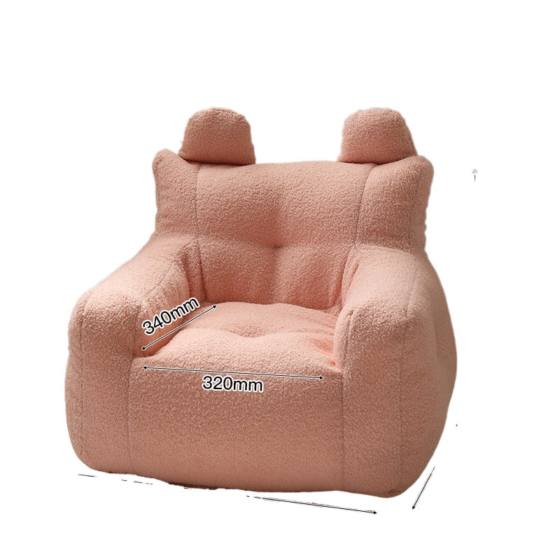 Cute wind children lazy small sofa backrest design reading area home use