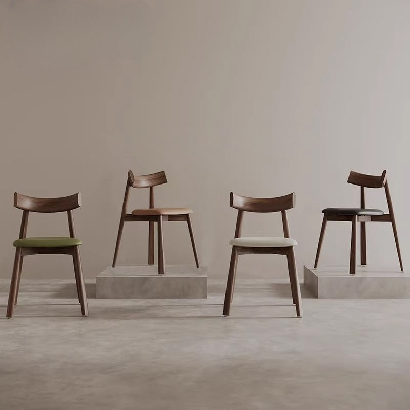 Medieval style solid wood dining chair backrest design home hotel restaurant dining use