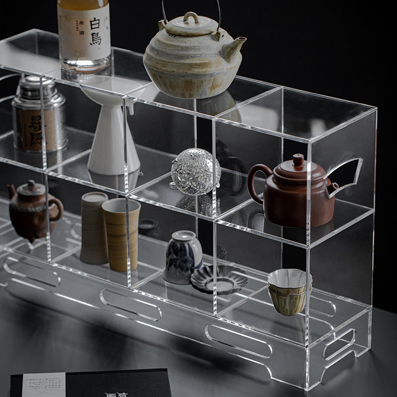 Luxury Acrylic Tea Display Shelf