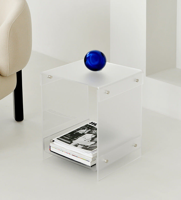 Nordic Acrylic Movable Side Table