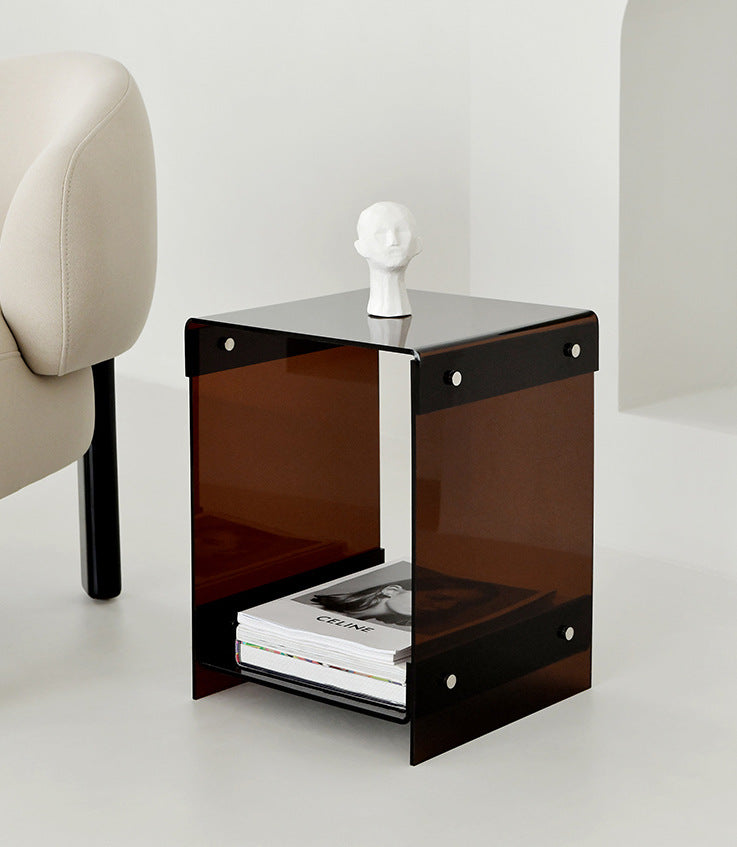 Nordic Acrylic Movable Side Table