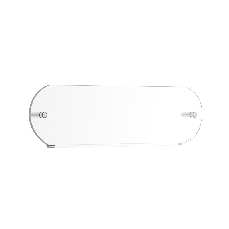 Modern Wall-Mounted Acrylic Magazine Shelf