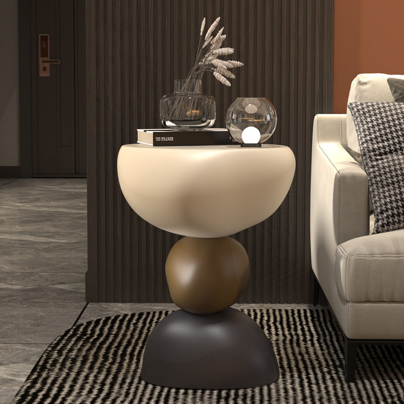 Cream wind rotating side few light luxury multi-functional living room corner use