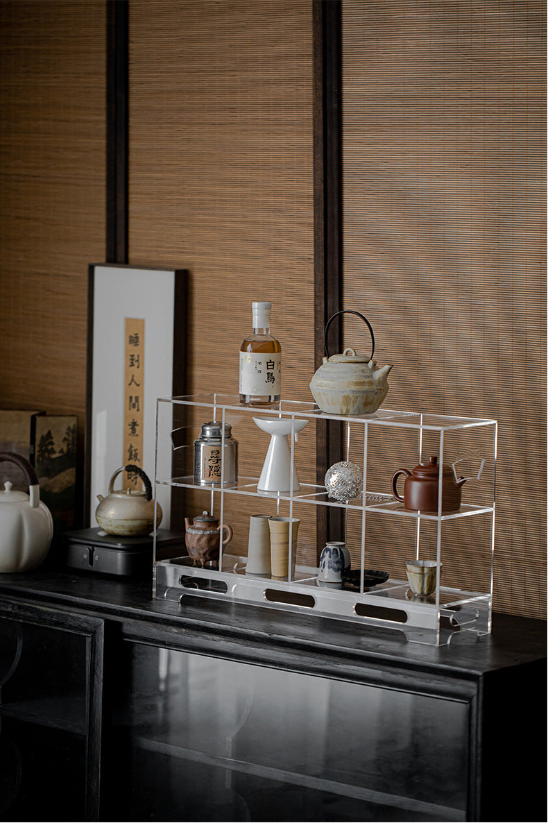 Luxury Acrylic Tea Display Shelf