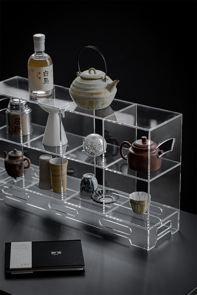 Luxury Acrylic Tea Display Shelf
