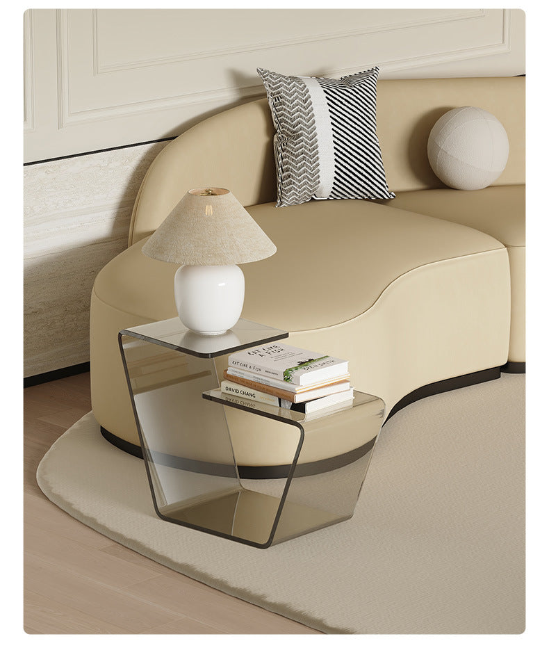 Luxury Acrylic Side Table for Living Room & Bedroom