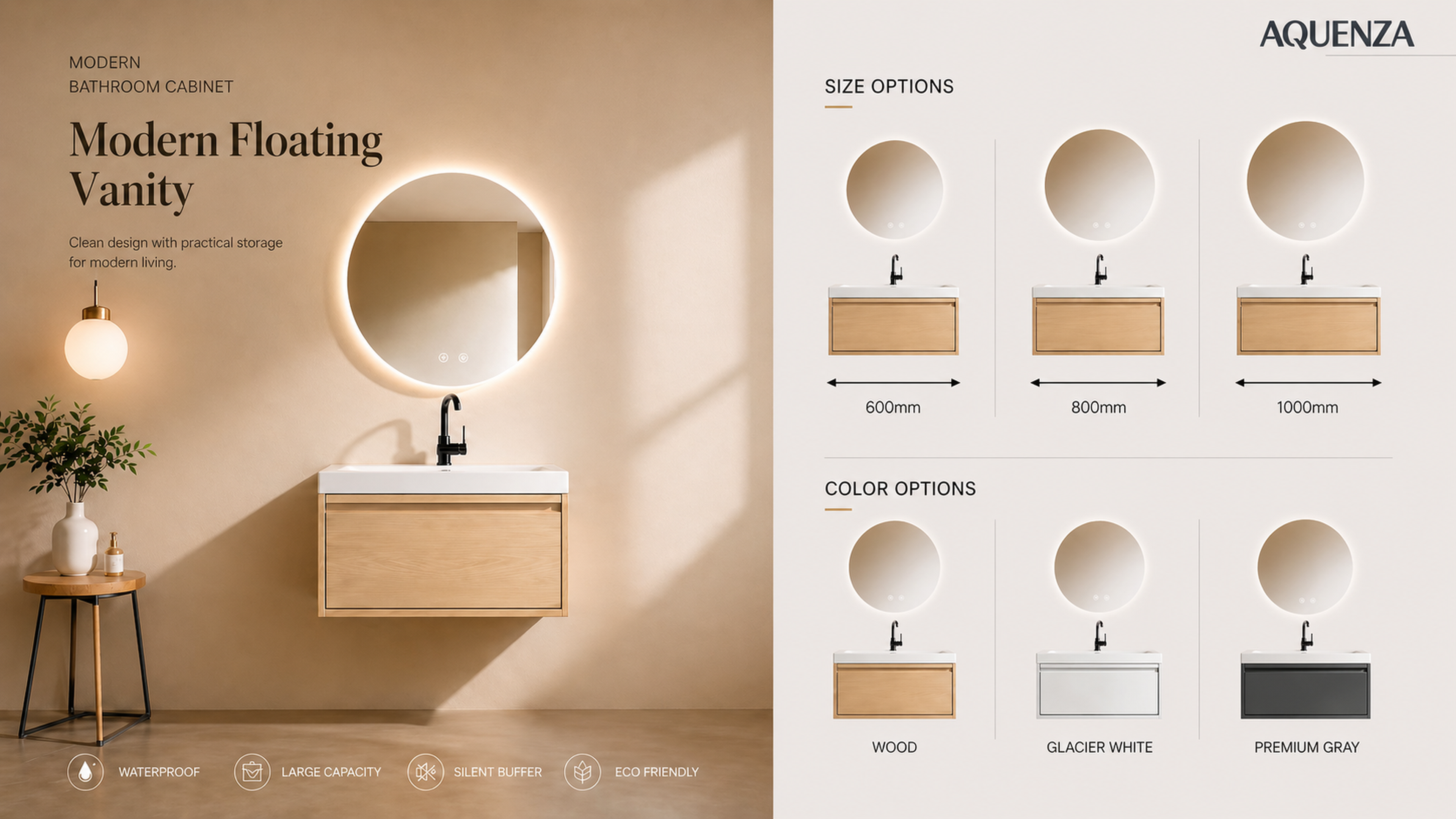 Modern Floating Vanity