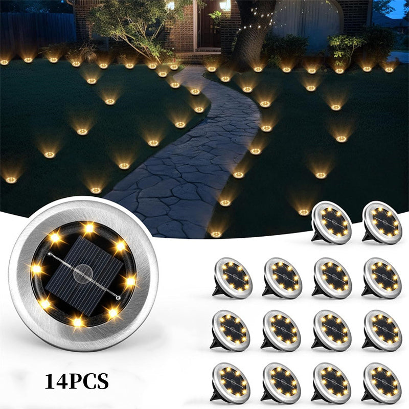 Limited Deal: 20% OFF Solar Ground Lights (2 Pack) | Waterproof & Outdoor Ready