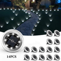 Limited Deal: 20% OFF Solar Ground Lights (2 Pack) | Waterproof & Outdoor Ready