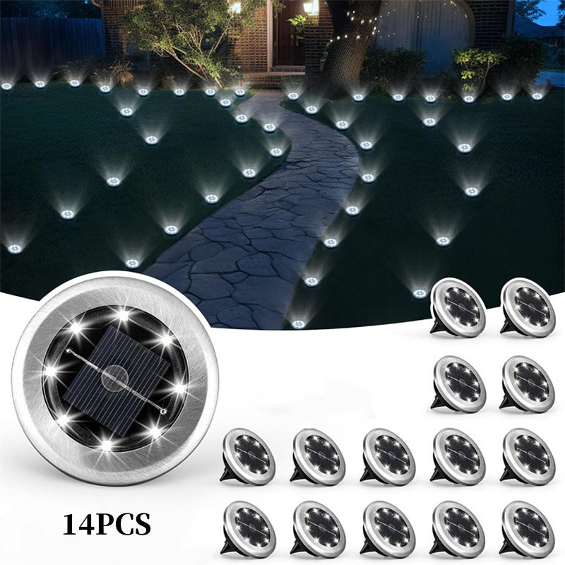 Limited Deal: 20% OFF Solar Ground Lights (2 Pack) | Waterproof & Outdoor Ready