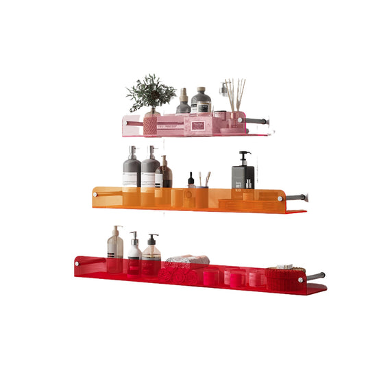 Light luxury multi-layer bathroom wall storage shelf household toilet baffle bathroom storage rack laminate narrow cabinet