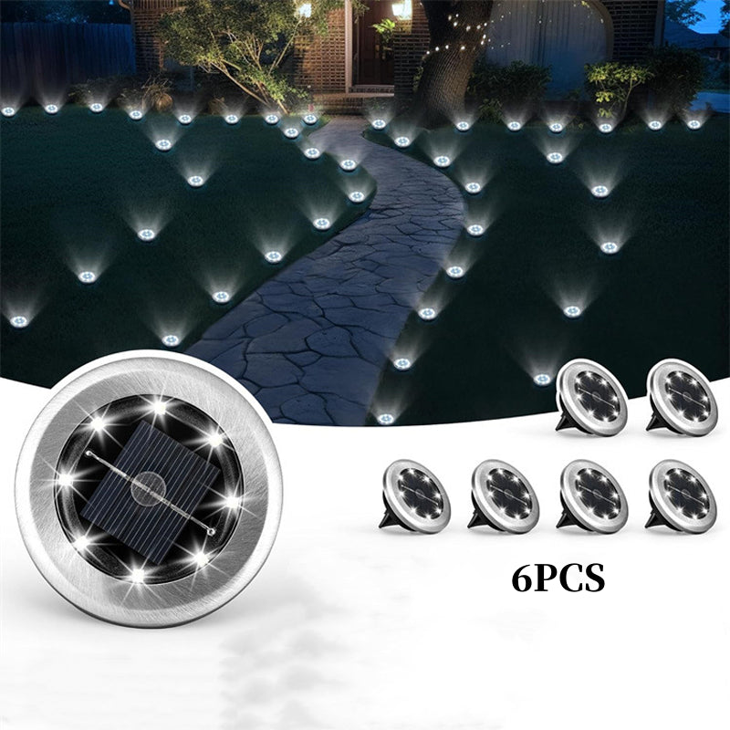 Limited Deal: 20% OFF Solar Ground Lights (2 Pack) | Waterproof & Outdoor Ready
