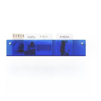 Modern Wall-Mounted Acrylic Magazine Rack