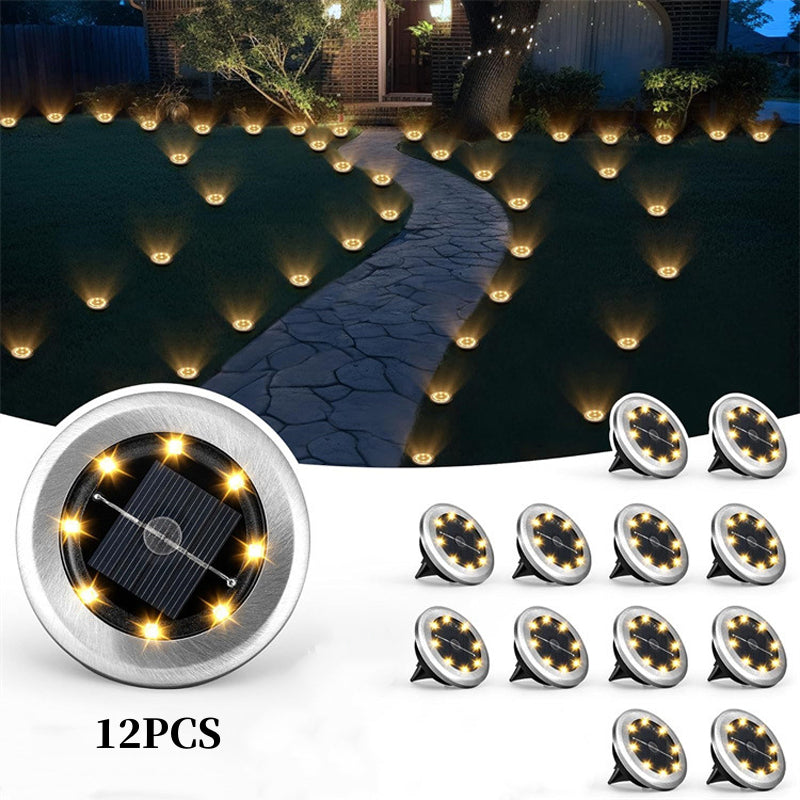Limited Deal: 20% OFF Solar Ground Lights (2 Pack) | Waterproof & Outdoor Ready