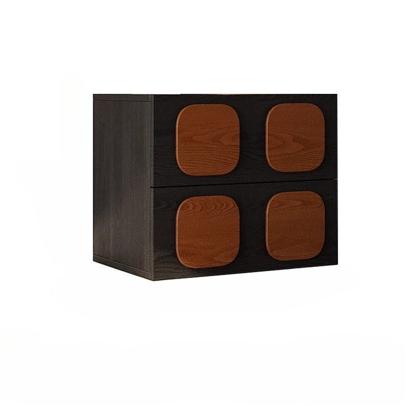 French medieval solid wood chest combination living room bedroom storage and use