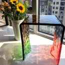 🌈Rainbow Acrylic Stool – Colorful Transparent Modern Bathroom & Vanity Chair Buy 2, Save $129