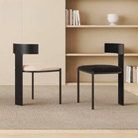 Minimalist style Italian dining chair Designer back chair Household desk Hotel restaurant use