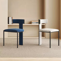 Minimalist style Italian dining chair Designer back chair Household desk Hotel restaurant use