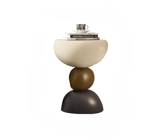Cream wind rotating side few light luxury multi-functional living room corner use
