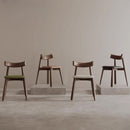 Medieval style solid wood dining chair backrest design home hotel restaurant dining use