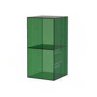 Acrylic shelf floor-to-ceiling storage living room multi-layer two-layer storage cabinet small entrance desktop display rack box