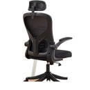 Ergonomic office chair latex seat cushion lifting swivel chair study dormitory use