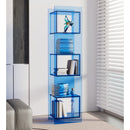 Acrylic Multi-Tier Bookshelf for Home