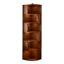 Simple wind corner rack floor triangle storage cabinet living room study use