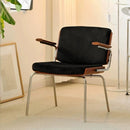 Wabi Sabi Chinese antique casual dining chair backrest design bedroom balcony single use
