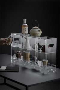 Luxury Acrylic Tea Display Shelf