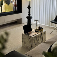 Small Transparent Accent Table
