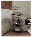 Narrow Solid Wood Storage Shelf for Home & Balcony