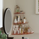 Luxury Acrylic Wall-Mounted Bathroom Shelf