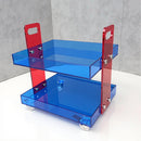Mobile Wooden Side Table Cart