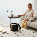 Simple and creative movable coffee table rack, multi-functional storage, bedroom balcony sofa side use