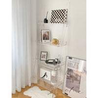 Luxury Acrylic Floor-Standing Magazine Shelf