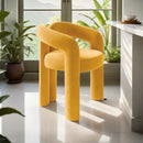 Cream wind makeup chair simple dressing stool bedroom nail salon casual use
