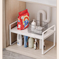 Simple style shoe cabinet layered baffle retractable multi-layer storage home entrance use