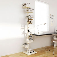Rustic Solid Wood Coat Rack with Storage for Small Space