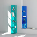 Transparent Acrylic Multi-Tier Bookshelf