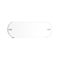 Modern Wall-Mounted Acrylic Magazine Shelf