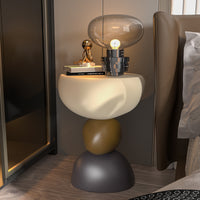 Cream wind rotating side few light luxury multi-functional living room corner use