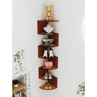 Acrylic Wall-Mounted Corner Shelf
