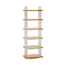 Minimalist Solid Wood Narrow Shoe Rack for Home & Apartment
