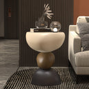Cream wind rotating side few light luxury multi-functional living room corner use